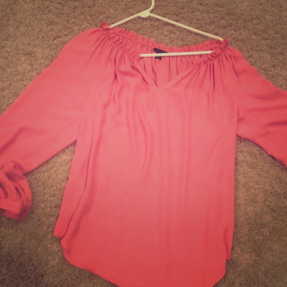 Ann Taylor Long Sleeve Blouse